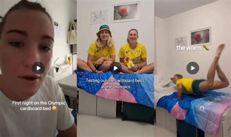 Olympians Test Anti Sex Beds And The Verdict Is In 7NEWS