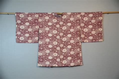 Chrysanthemum Vintage Silk Haori Jacket Buy Online Japanese Antiques