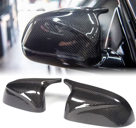 Real Carbon Fiber Side Mirror Cover Caps Carbon Fiber Rearview Mirror Cover Caps