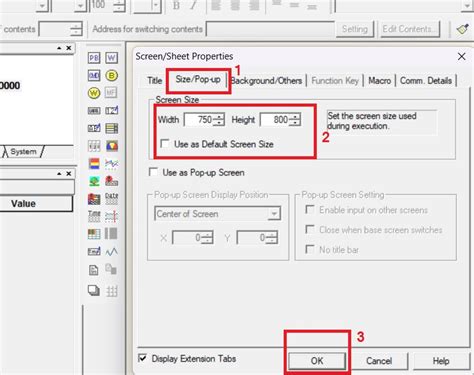 How To Resize Omron Hmi