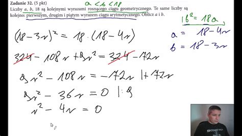 Teraz Matura Zadanie Zestaw Poziom Podstawowy Youtube