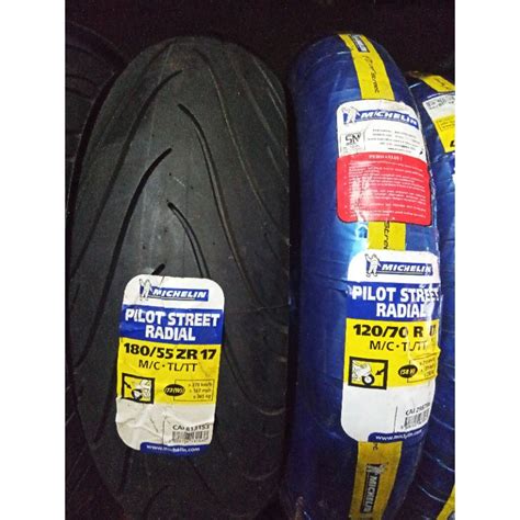 Jual Michelin Pilot Street Radial 120 160 180 Zx25r Ninja 250 Cbr250rr