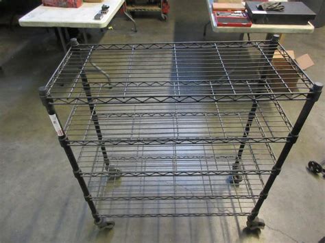 Machines Used Rolling Wire Rack Shelving