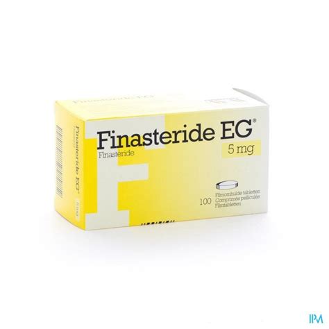 Finasteride EG Tabl 100X5Mg Apotheek Vanderhaegen