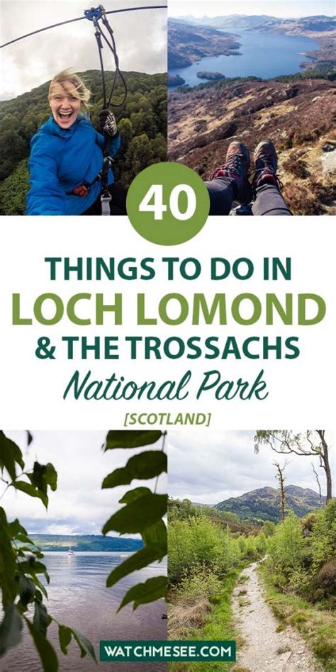 40 Things To Do In Loch Lomond And The Trossachs National Park