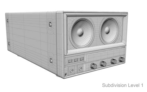 3D Model YAESU SP-9000 Desktop Speaker - TurboSquid 2184380