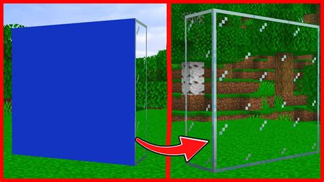 How To Get 1 Way Glass In Minecraft YouTube