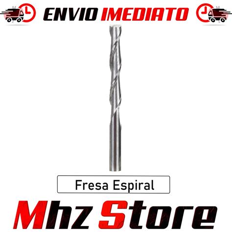 Fresa Topo Espiral 2 Cortes Haste 3 175mm X 22mm Shopee Brasil