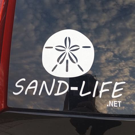 Sand Life Car Decal Salt Life Car Decal Car Sticker Bumper Etsy