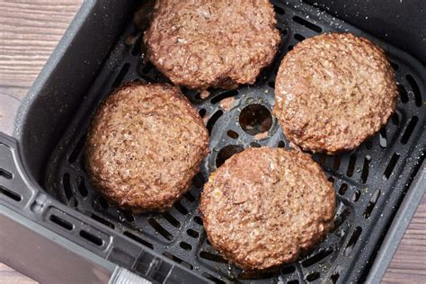 Air Fryer Hamburgers Danish Beef Patties Danish Hakkebøf