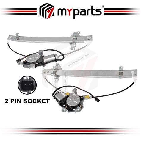 Door Window Regulator Front With Motor Set LH RH