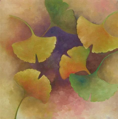 Ginkgo Leaf Painting At Explore Collection Of