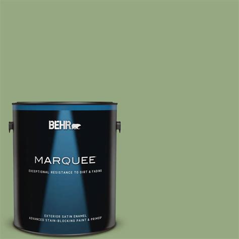 BEHR MARQUEE 1 Gal M380 5 Hillside Grove Satin Enamel Exterior Paint