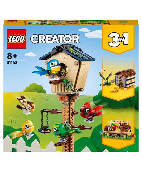 Lego Creator 3 In 1 Birdhouse Building Toy Set 476 Pieces