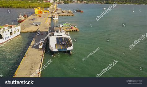 Tubigon Bohol Philippines Mar 2019 Aerial Stock Photo 2025097568 ...