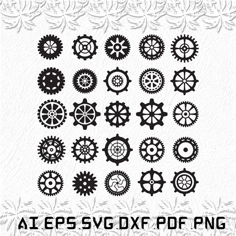 Gear Icon Svg Gear Icons Svg Gear Svg Icon Icons Svg Ai Pdf Eps