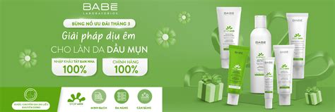 Các sản phẩm phân phối bởi Laboratorios BABE Việt Nam