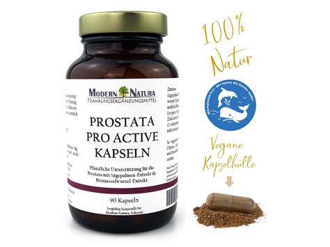 Prostata Pro Active Set Sägepalmen Kapseln Brennnesselblätter Tee