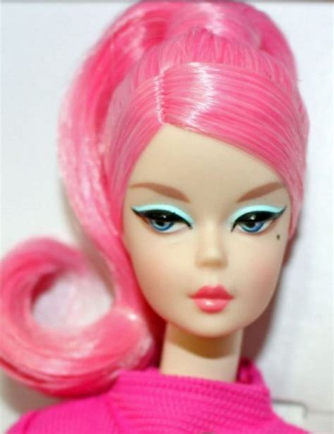 Proudly Pink 60th Anniversary Silkstone Pink Hair Doll First Ever