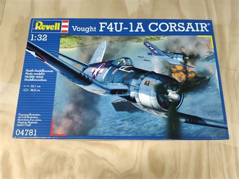 Revell Scale Us Navy Wwii Vought F U A Corsair Model Airplane Kit