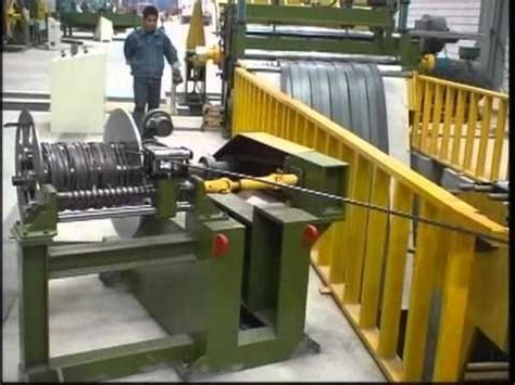 Automatic Steel Sheet Slitting Machine Hd Youtube