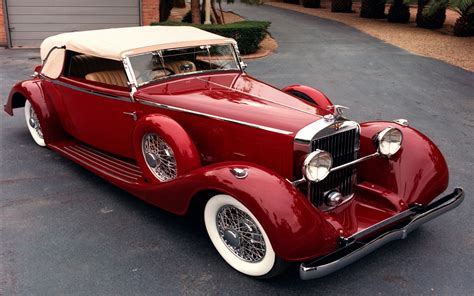 Online crop | red and white convertible coupe, Hispano Suiza, vintage, red cars, Oldtimer HD ...