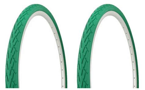 Tire Set 2 Tires Two Tires Duro 700 X 40c Greengreen Side Wall Db