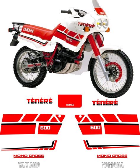 Zen Graphics Yamaha XT600 Super Tenere 1988 1990 Replacement Decals