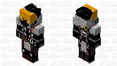 Caustic Blackheart Skin Hd Minecraft Skin