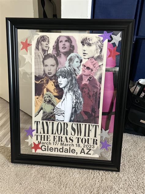 Eras Tour Poster Rtaylorswift
