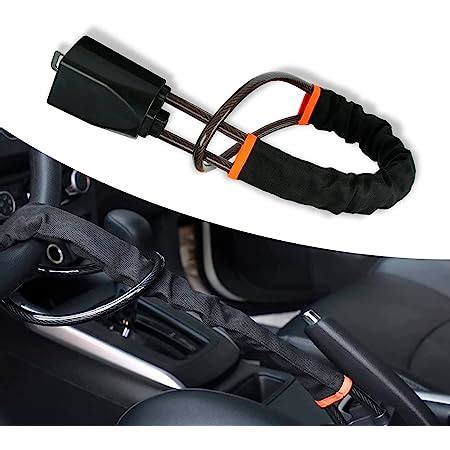 Amazon Jawmoy Pc Steering Wheel Lock Seat Belt Lock Anti Theft