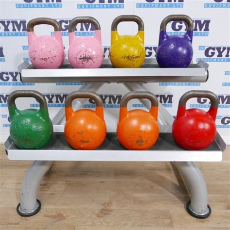 Kg Used Wolverson Competition Kettlebells Rack Functional