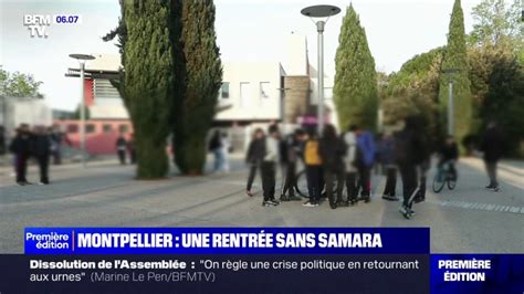 Montpellier 20 jours après son agression la jeune Samara reprendra