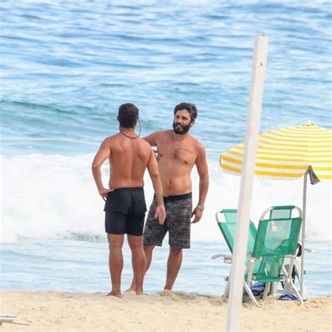 Antes De Lockdown Thiago Rodrigues Se Refresca Em Praia Carioca Quem