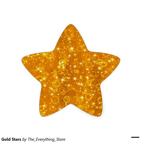 Gold Stars Star Sticker Star Stickers Gold Stars Stars