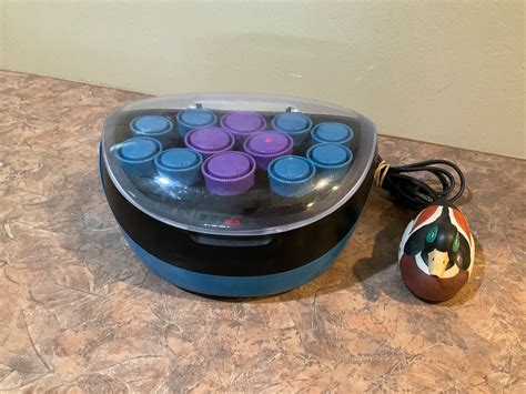 Remington H Hot Rollers Xl Extreme Volume Curl Hair Setter Purple And Blue Curlers