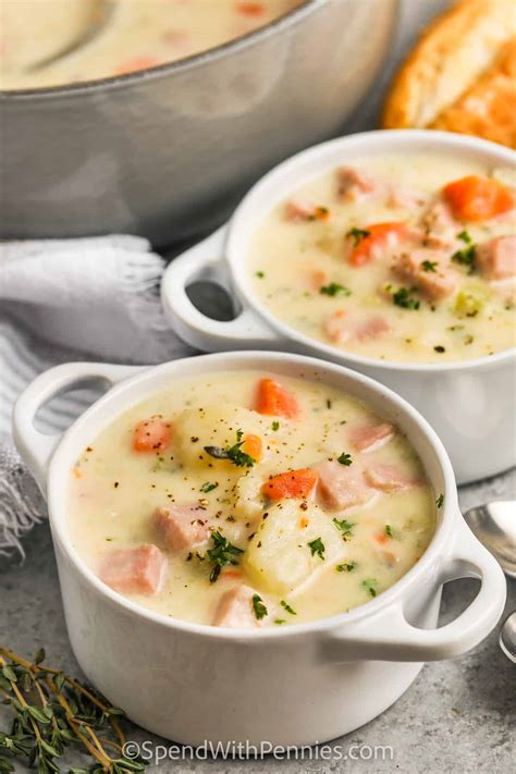 Ham And Potato Soup Spend With Pennies Deegitalrays