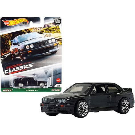 Hot Wheels Modern Classics Premium BMW M E Coupe Black GRJ Walmart