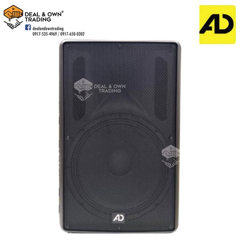 Original Ad Nux A Nux A Watts Powered Speaker Shopee