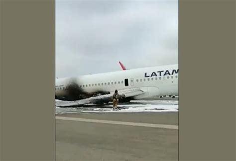 Pasajero Graba Video De Accidente De Avi N De Latam En Lima