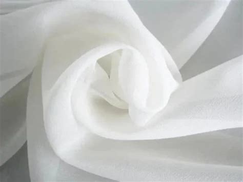 White Dyeable Plain Viscose Georgette Fabric Wholesale Tdc Labs