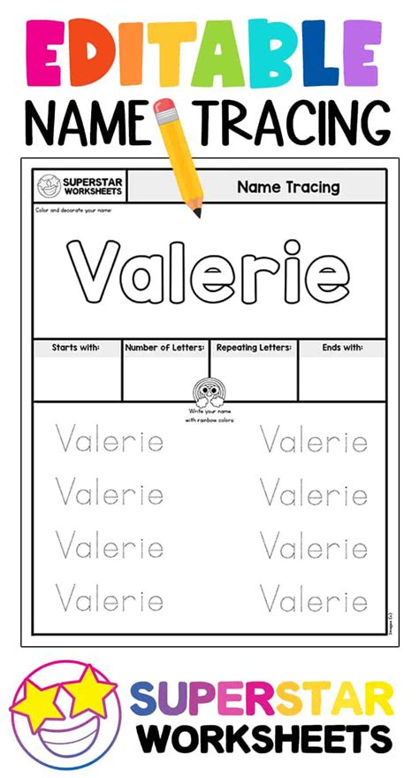 Name Tracing Free Printables