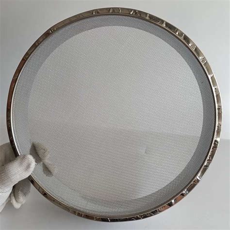 Single Layer 250 Micron Mesh Sieve Laboratory Sample Sieve Handmade