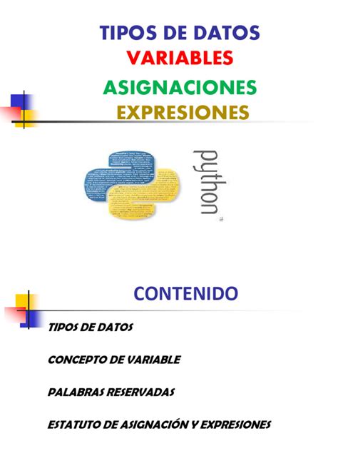 Apuntes 032 Tipos De Datos Variables Asignaciones Descargar Gratis Pdf Tipo De Datos