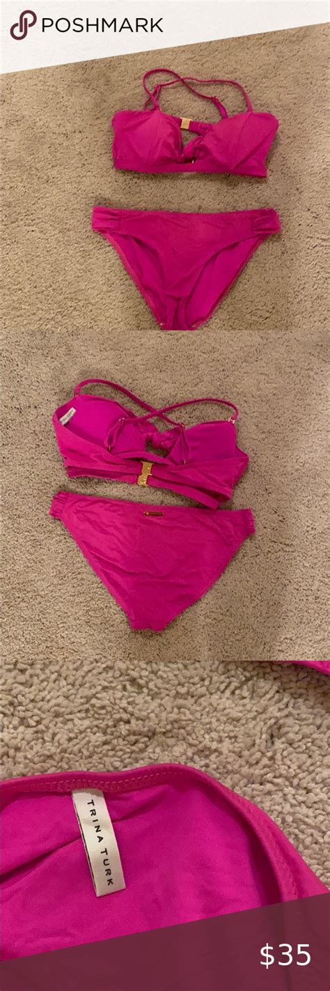 Hot Pink Trina Turk Bikini Trina Turk Bikinis Trina Turk Swim