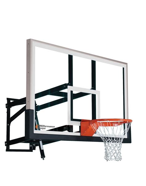 Wall Mount Wm60 Adjustable Basketball Hoop With 60 Inch Backboard - Let ...