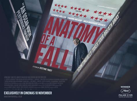 Anatomy Of A Fall Aka Anatomie Dune Chute Movie Poster Affiche 5