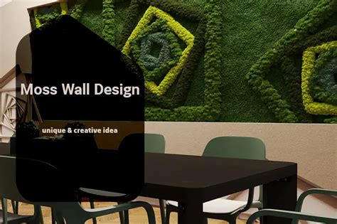 Creative Moss Wall Ideas