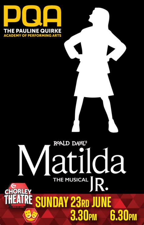 Pqa Presents Roald Dahls Matilda The Musical Jr At Chorley Theatre