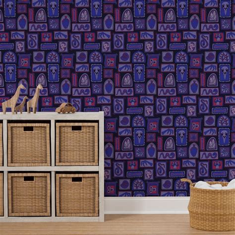 Cabinet Of Curiosities Natural History Wallpaper Spoonflower